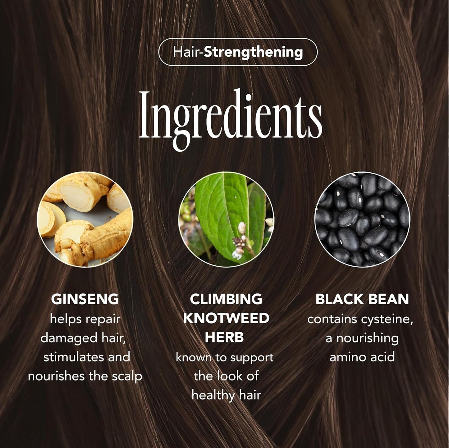 THE FACE SHOP Quick Hair Puff - DARK BROWN