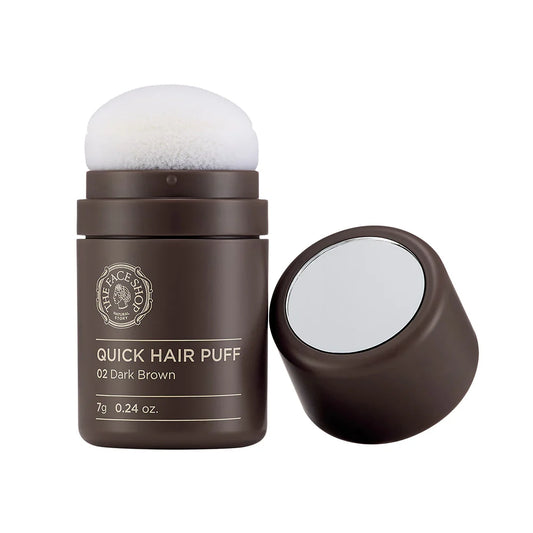 THE FACE SHOP Quick Hair Puff - DARK BROWN