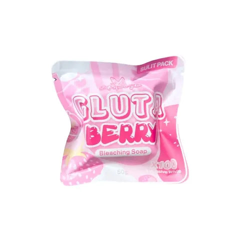 Gluta Berry Bleaching Soap by Bella Amore- 50g