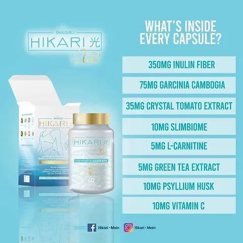 Hikari Slim by Beauty&U -  60 capsules