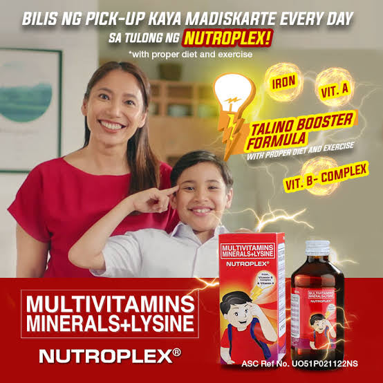 NUTROPLEX Multivitamins + Minerals + Lysine Syrup - 250ml