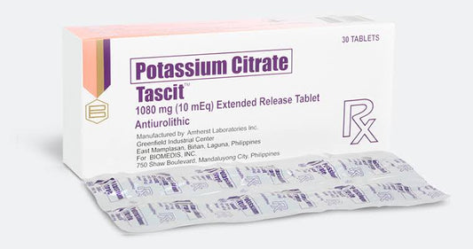 TASCIT (Potassium Citrate) sold per 10 Tablets Blister