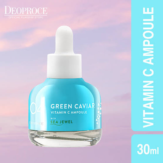 Deoproce Green Caviar Vitamin C Ampoule SONG KANG Sea Jewel