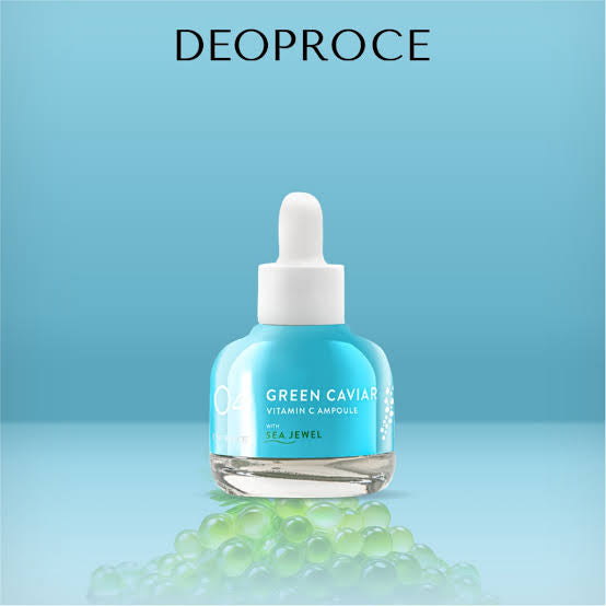 Deoproce Green Caviar Vitamin C Ampoule SONG KANG Sea Jewel