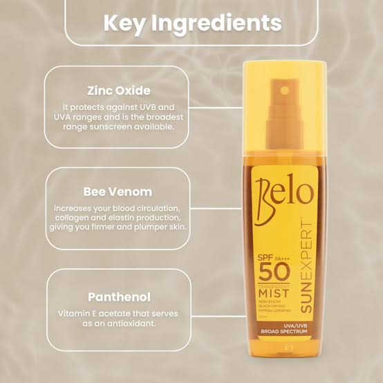 BELO Sun Expert Mist SPF50 100ml