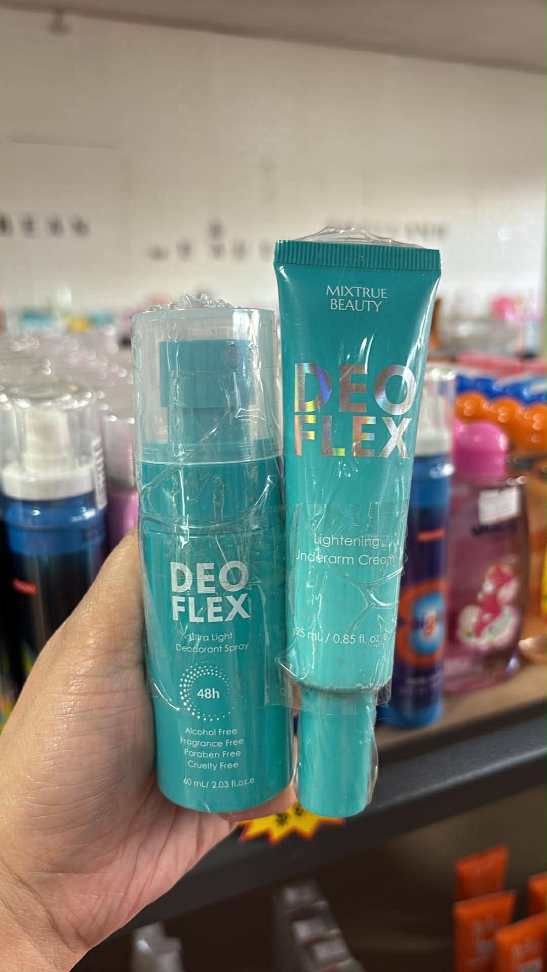 Deoflex Duo Set- Lightening Underarm Cream+Deodorant Spray