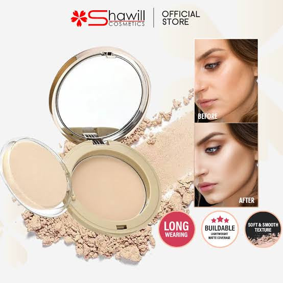 Shawill Face Powder Oil Control Skin Lightening Press Powder Oil Control For Oily Skin