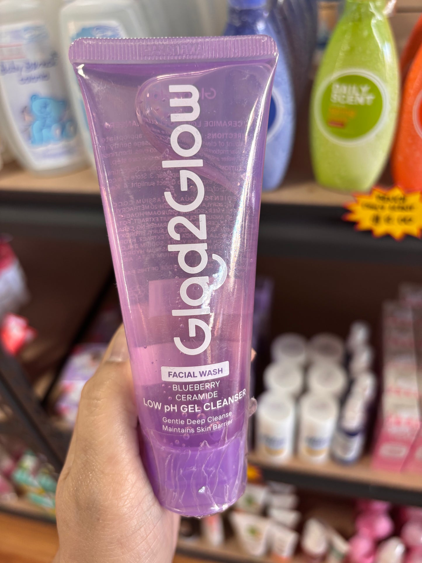 Glad2Glow Facial Wash Blueberry Ceramide