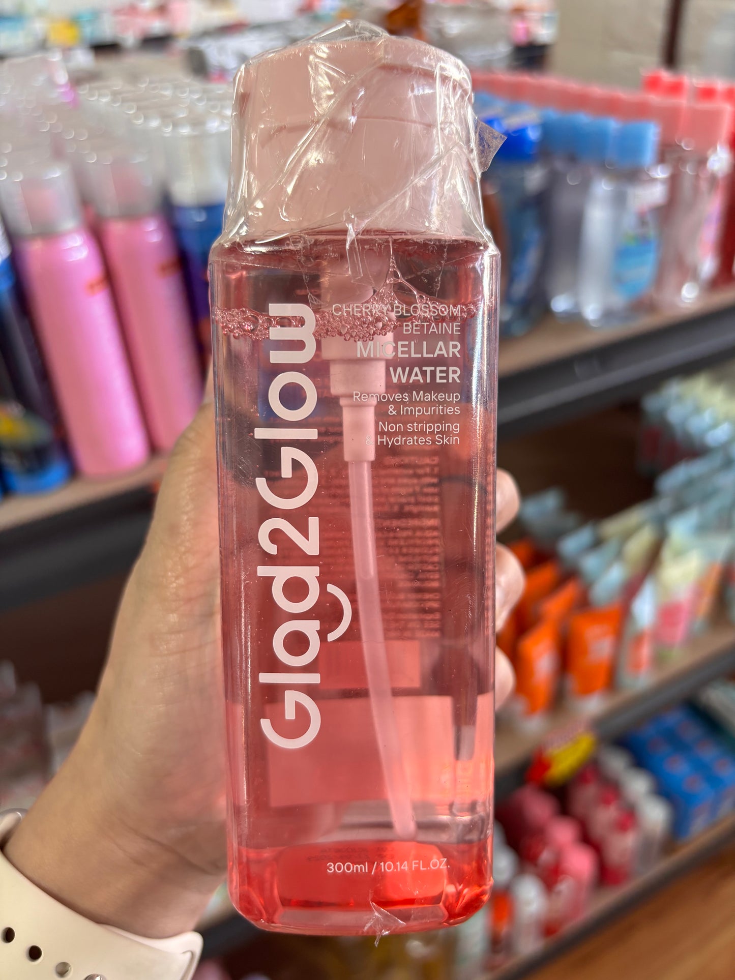 GLAD2GLOW Cherry Blossom Betaine Micellar Water 300ml
