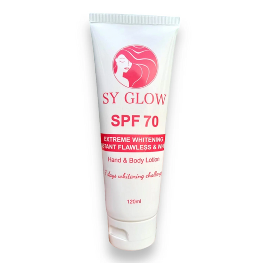 SY GLOW Extreme Whitening Instant Flawless & White - 120ml