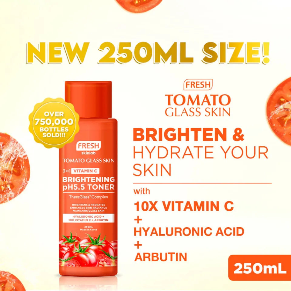 FRESH Skinlab Tomato Glass Skin Hydrating Toner 100ml