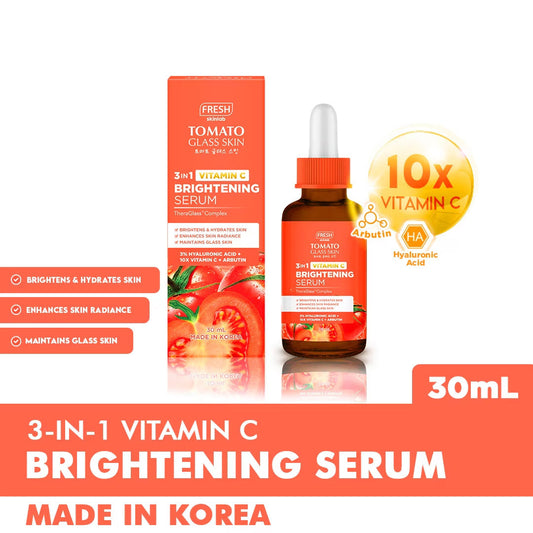 FRESH Skinlab Tomato Glass Skin 3in1 Vitamin C Brightening Serum 30 ml