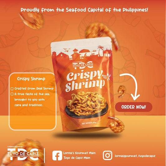 TUYO DE CAPIZ CRISPY
SHRIMP 85G