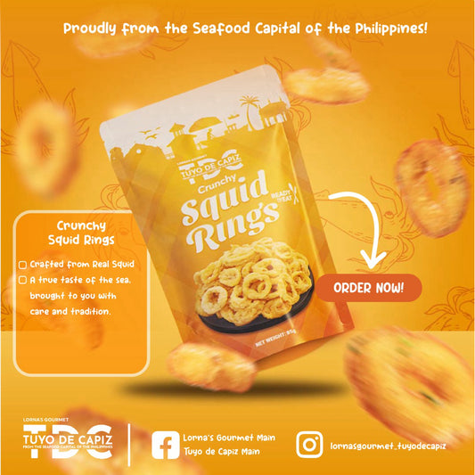 TUYO DE CAPIZ CRISPY
SQUID RINGS 85G