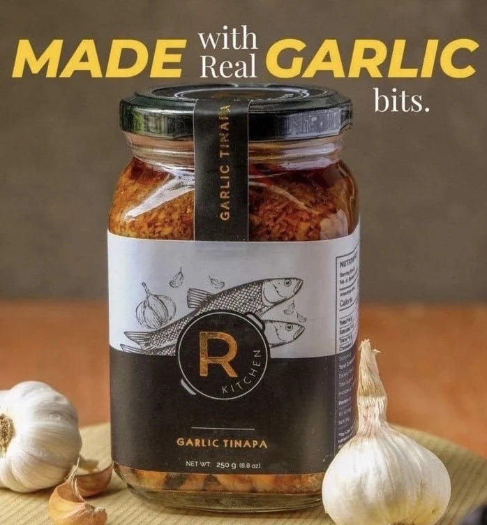 R KITCHEN GARLIC TINAPA 250G