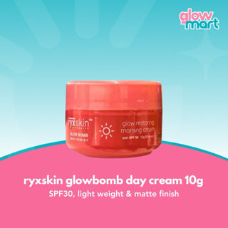 Ryx Skin Sincerity Glow Bomb Daily Care Kit Glow Restoring Morning Cream 10g