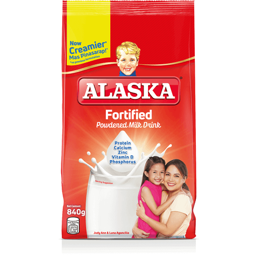 ALASKA FORTIFIED POWDERED MILK DRINK 840g