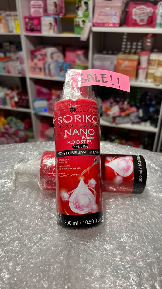 SORIKO NANO White Booster Serum 300ml - NO BOX SALE‼️ SOLD PER PIECE