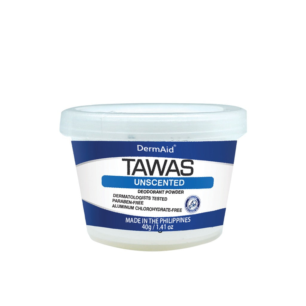 DERMAID UNSCENTED Tawas Powder 40g