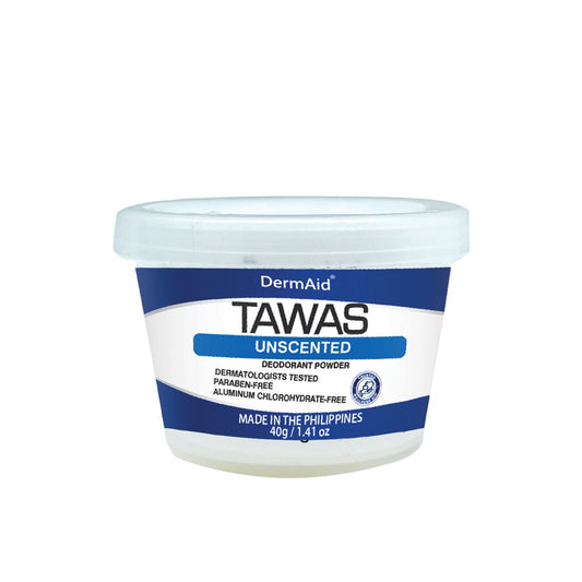 DERMAID UNSCENTED Tawas Powder 40g