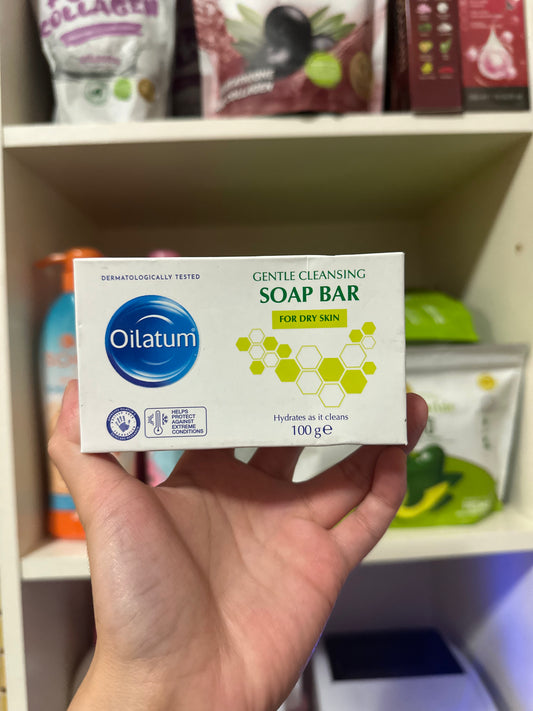 Oilatum Gentle Cleansing SOAP Bar For Dry Skin 100g