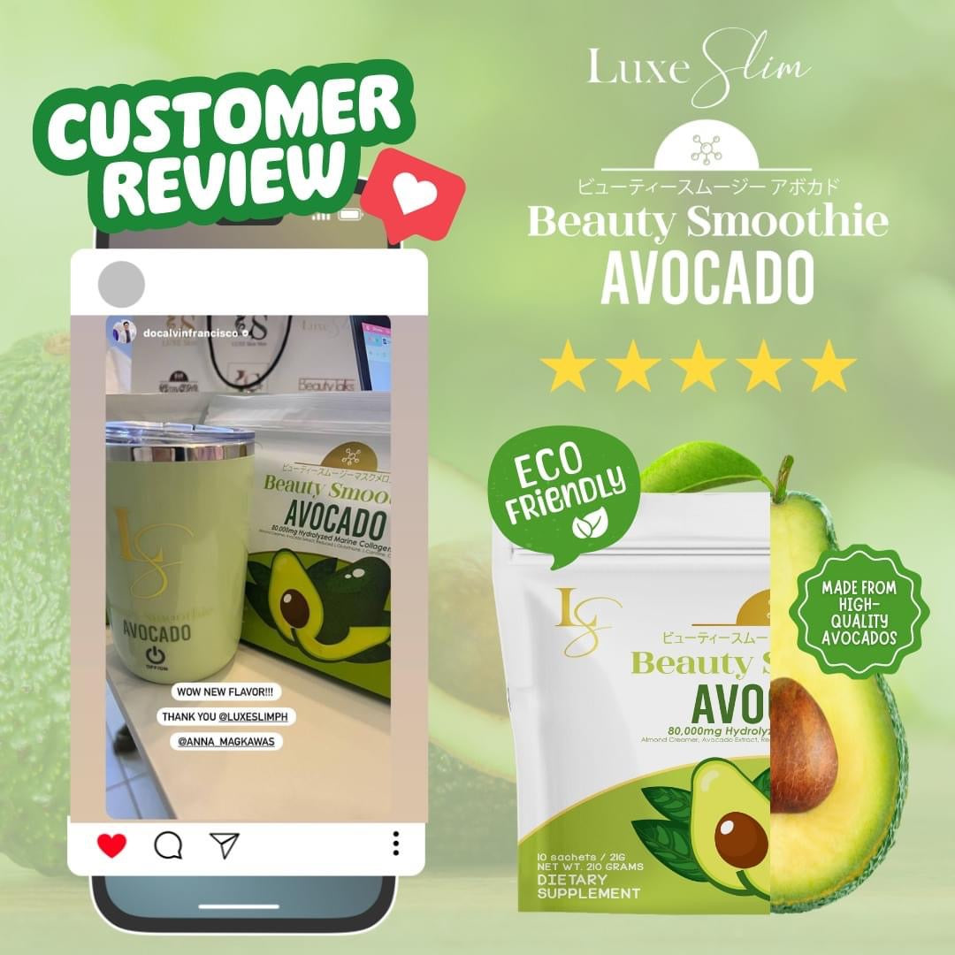 Luxe Slim Beauty Smoothie Avocado