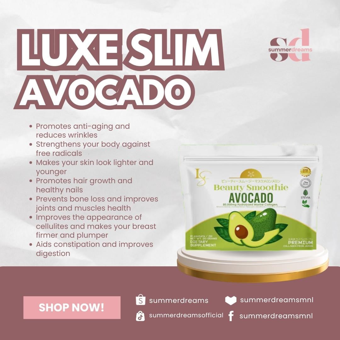 Luxe Slim Beauty Smoothie Avocado