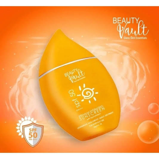 Beauty Vault Premium Hydrating Sunscreen SPF 50 - 50g