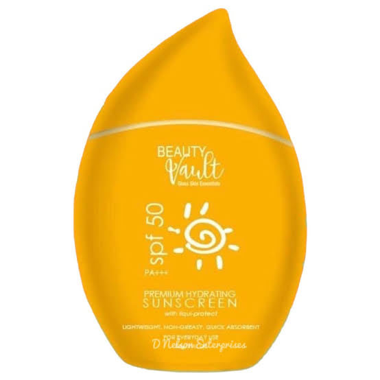 Beauty Vault Premium Hydrating Sunscreen SPF 50 - 50g