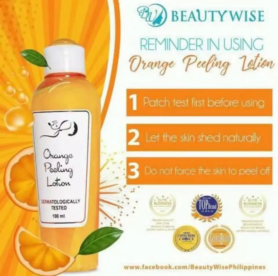 BEAUTYWISE ORANGE REJUVENATING LOTION - 100ML