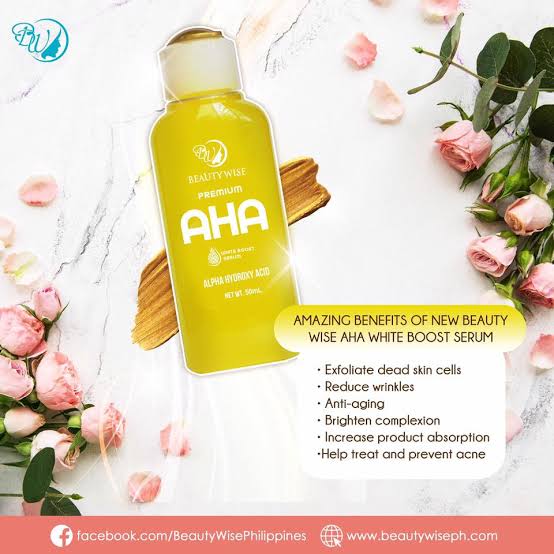 Beauty Wise Premium AHA White Boost 50ML