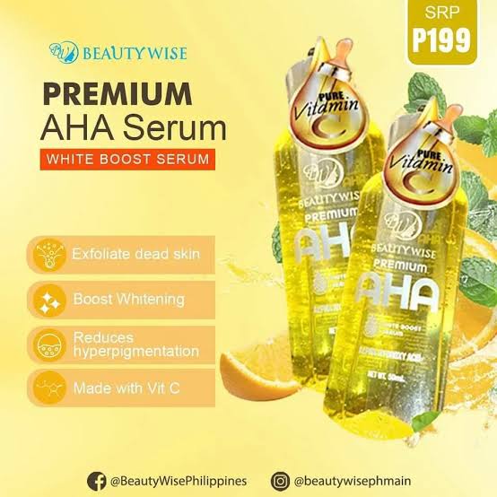 Beauty Wise Premium AHA White Boost 50ML