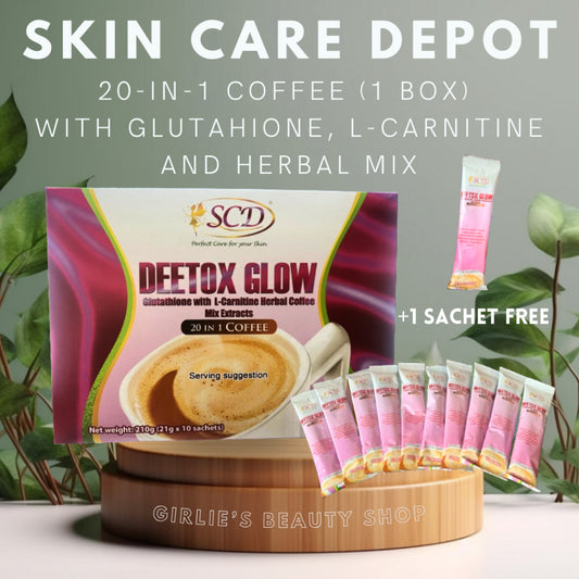 SCD DEETOX GLOW COFFEE 20 in 1 - 20gx10