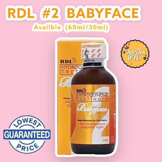 RDL #2 Babyface Hydroquinone Tretinoin Solution 60ml