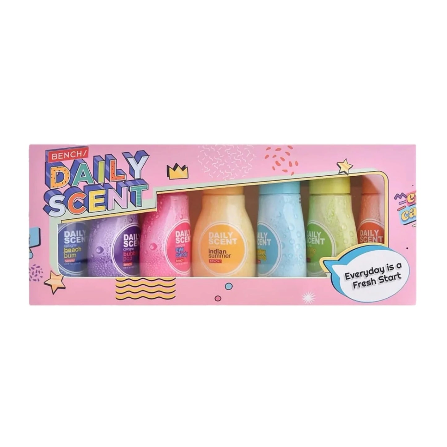 BENCH Daily Scent 6-in-1 Mini Set TRIAL PACK 25mlx6