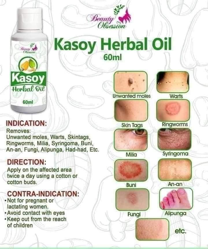 Beauty Obsession Kasoy Herbal Oil - 60ml