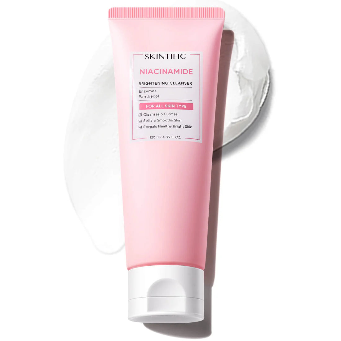 SKINTIFIC Niacinamide Brightening Cleanser Face Wash 120ML