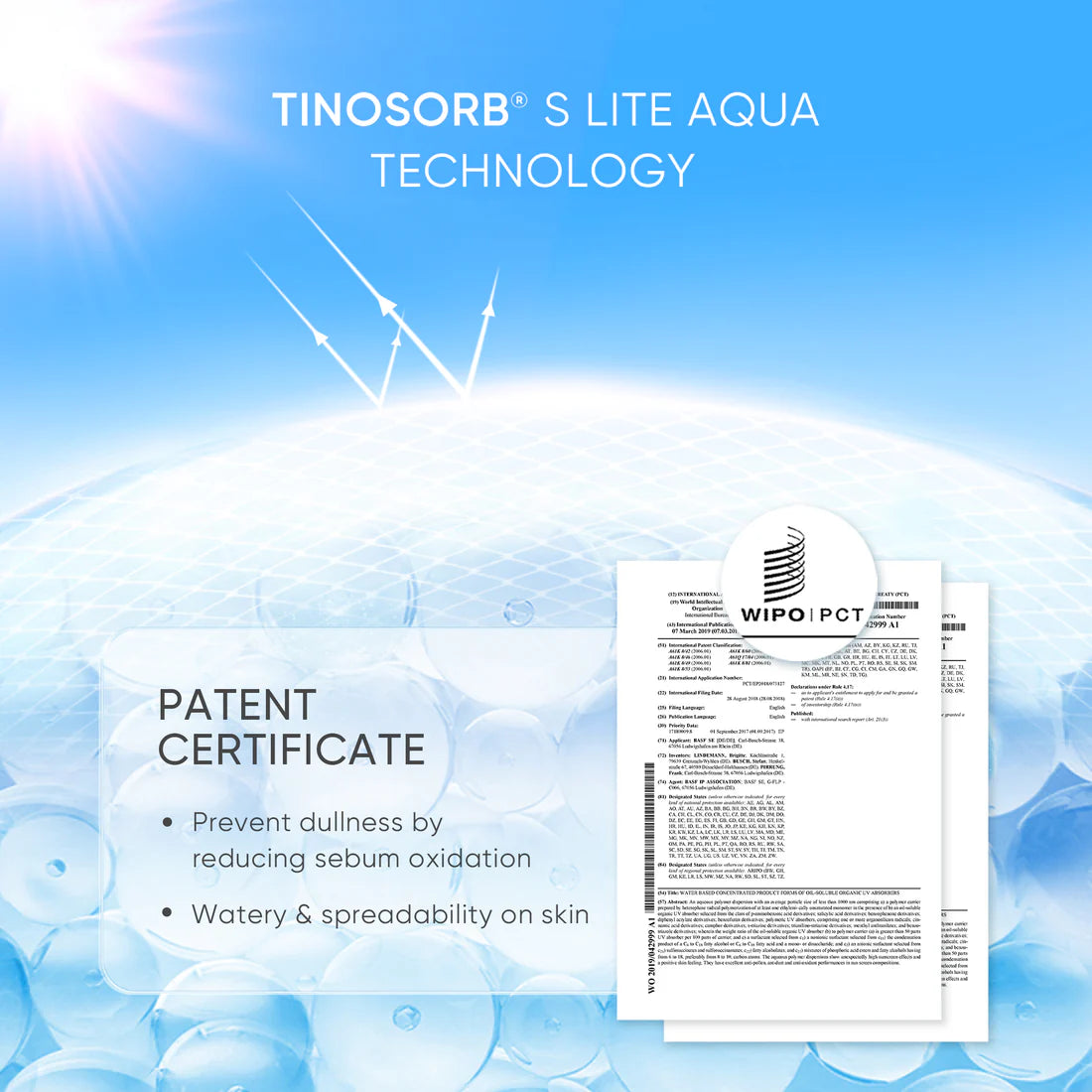 SKINTIFIC Aqua Light Daily Sunscreen SPF 35 PA+++ Lightweight Water-Burst Sunscreen