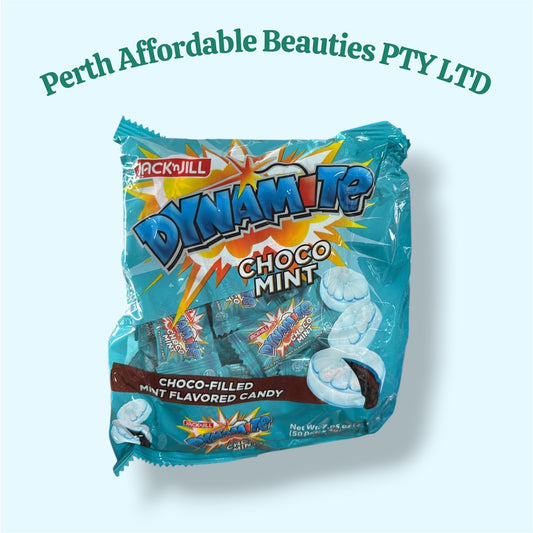 JACK&JILL DYNAMITE CHOCO-MINT CANDY 4Gx50