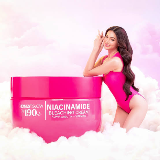 Honest Glow 190 Niacinamide Bleaching Cream 250g