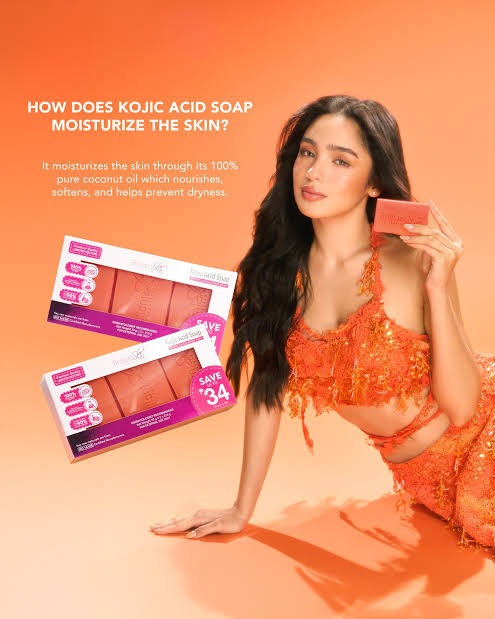 Brilliant Skin Essentials Kojic Acid Micro-Exfoliating Soap (70gx3bars)