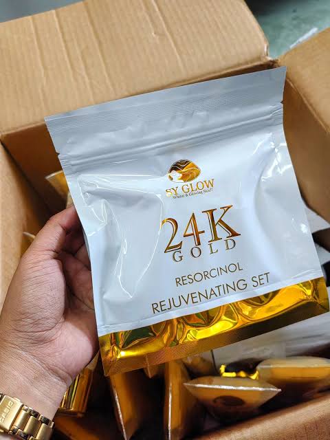 SY Glow 24K Gold Resorcinol Rejuvenating Set