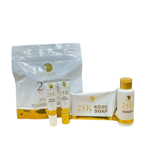 SY Glow 24K Gold Resorcinol Rejuvenating Set