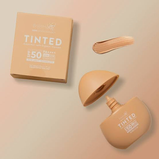 Brilliant Skin SunProfessional Sunscreen TINTED with Orgasol Caresse SPF 50 PA++++ - 50g