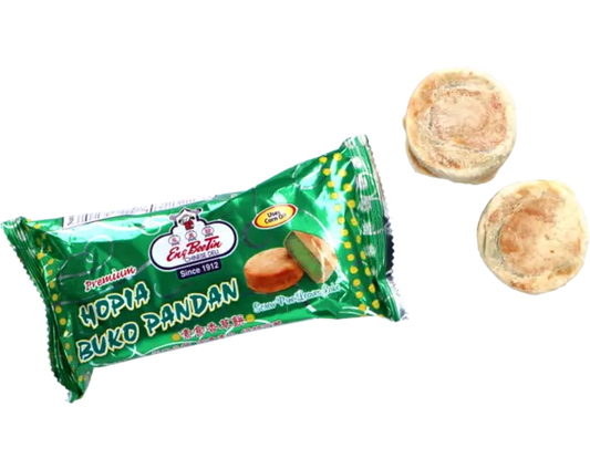 PREMIUM BUKO PANDAN
BOX ENG BEE TIN HOPIA
150G