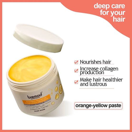 Bremod Performance Premium Series Intensive Vitamin B5 & Collagen Treatment Hair mask (500ml)