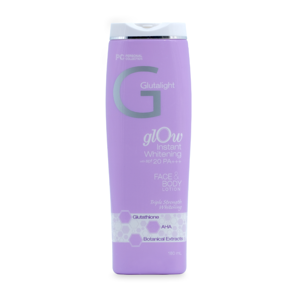 GLUTALIGHT GLOW INSTANT WHITENING FACE & BODY LOTION SPF20 PA+++