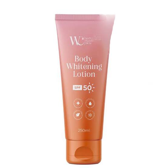 WC Natural Flawless Skin Body Whitening Lotion SPF50 250ml