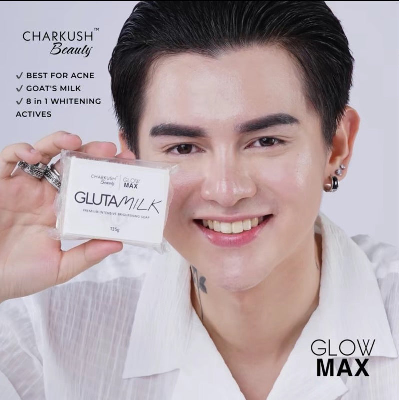 CHARKUSH BEAUTY Glowmax Glutamilk Soap 70g