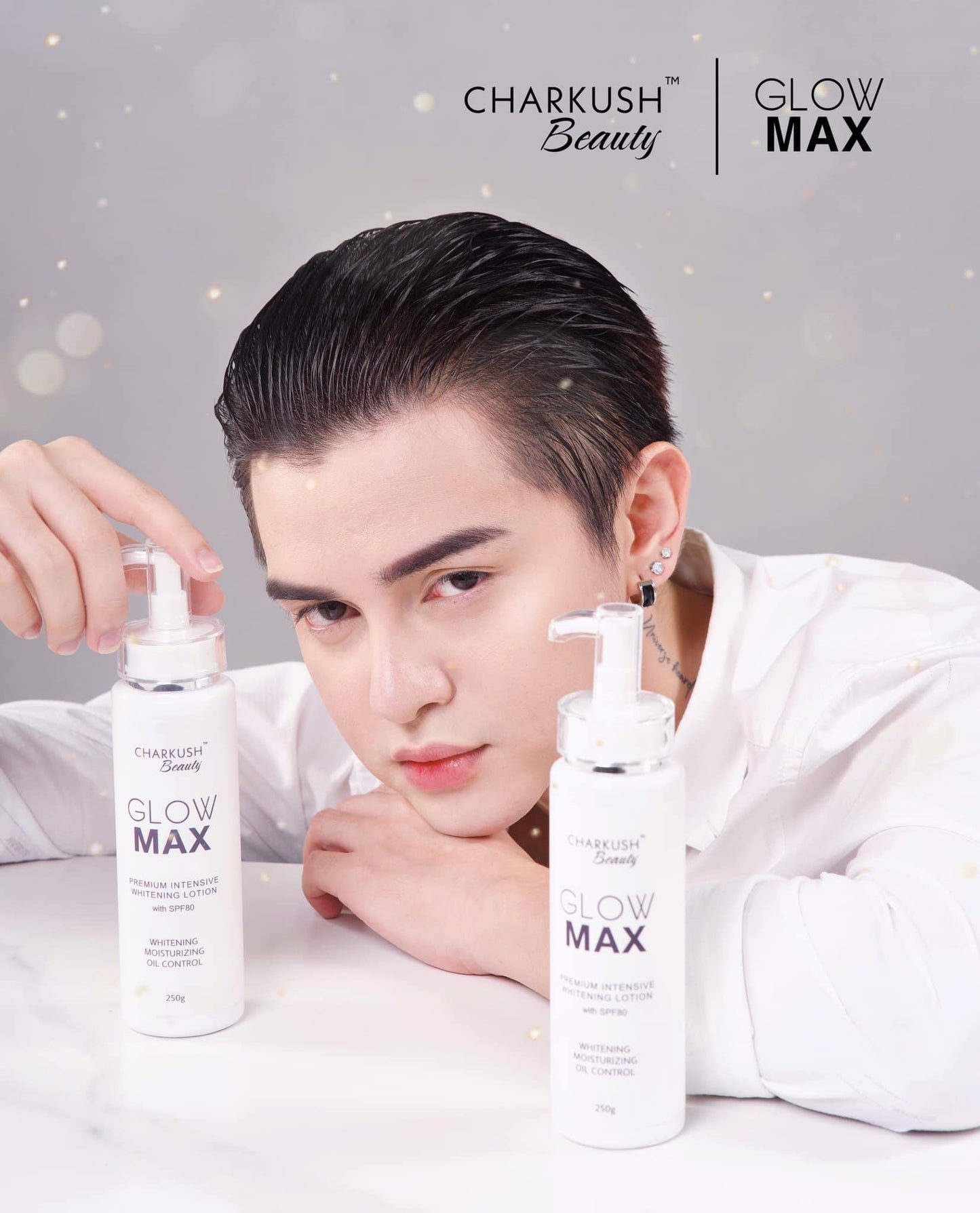 CHARKUSH BEAUTY Glowmax Premium Intensive Whitening Lotion 250g